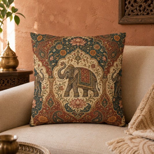 Indian Vintage Tapestry Pillow Case Cover