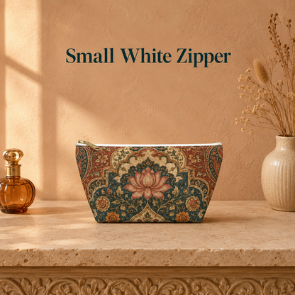 Indian Vintage Tapestry Makeup Accessory Pouch