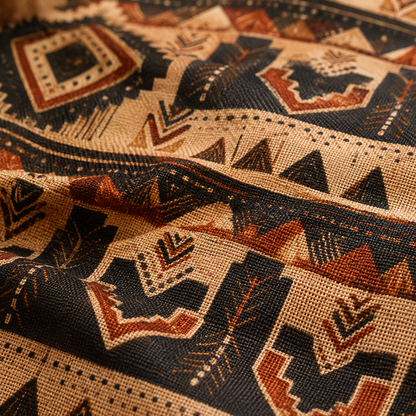 African Tribal Traditional Pattern Full Art Tote Bag