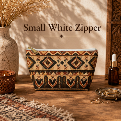 African Tribal Traditional Accessory Pouch Makeup Bag
