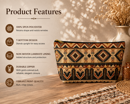 African Tribal Traditional Accessory Pouch Makeup Bag