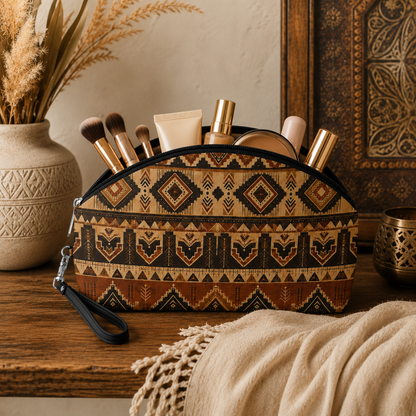 African Tribal Traditional Cosmetic Makeup Pouch