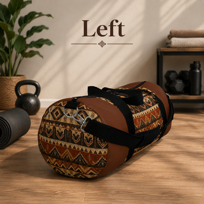 African Tribal Traditional Expresso Gym Duffel Bag