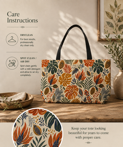 African Tribal Botanical Palm Weekender Tote Bag