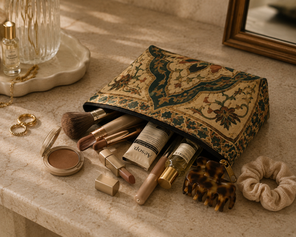 Vintage Moroccan Makeup Bag