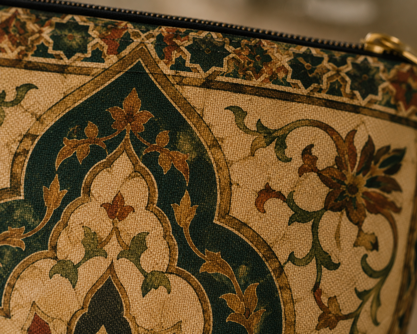 Vintage Moroccan Makeup Bag