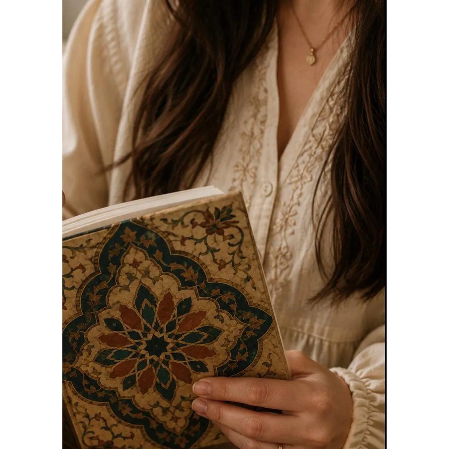 Vintage Moroccan Hardcover Journal