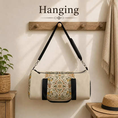 Mediterranean Moroccan Lemon Gym Duffle Bag