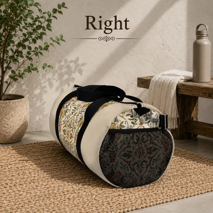 Mediterranean Moroccan Lemon Gym Duffle Bag