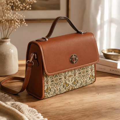 Mediterranean Moroccan Lemon Ornate Shoulder Bag