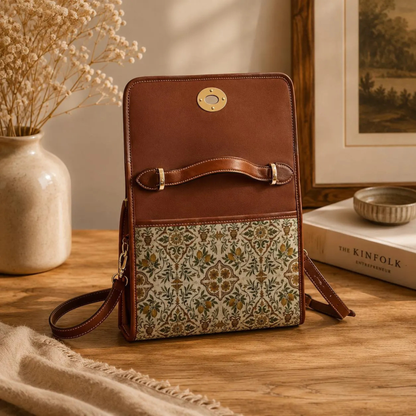 Mediterranean Moroccan Lemon Ornate Shoulder Bag