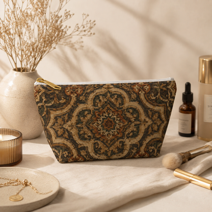 Moroccan Mandala Makeup Bag