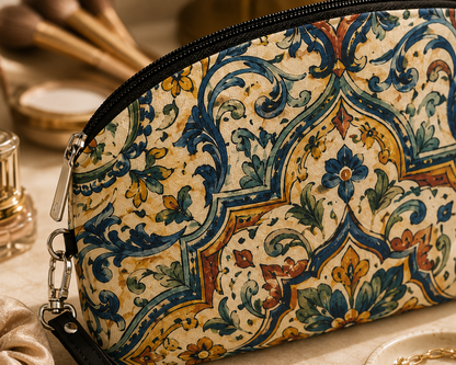 Moroccan Spanish Cosmetic Makeup Pouch