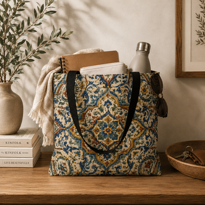 Moroccan Spanish Full Art Tote Bag