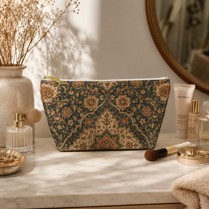 Ornate Moroccan Makeup Cosmetic Bag