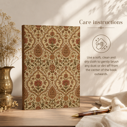 Moroccan Rose Traditional Hardcover Journal