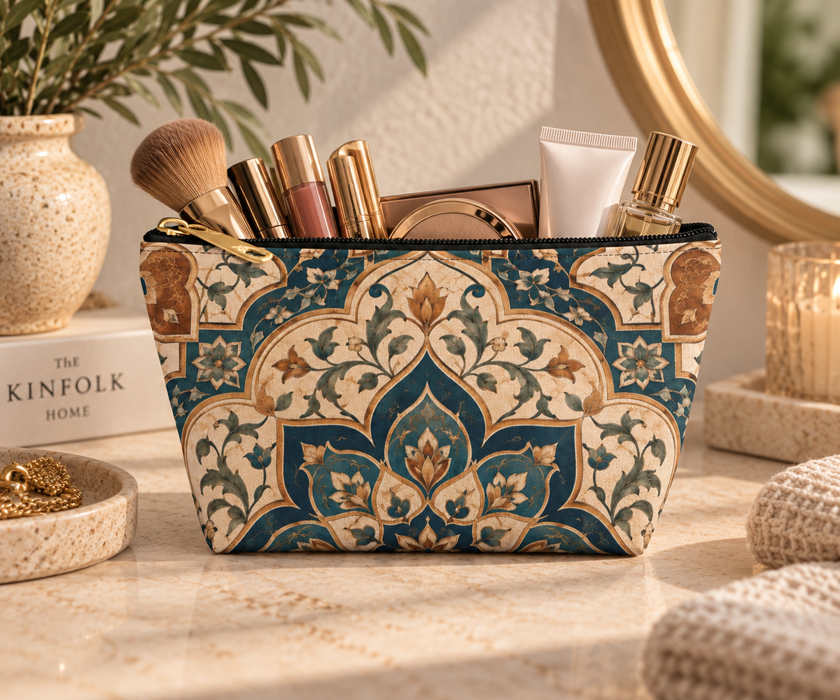 Elaborate Moroccan Makeup Bag