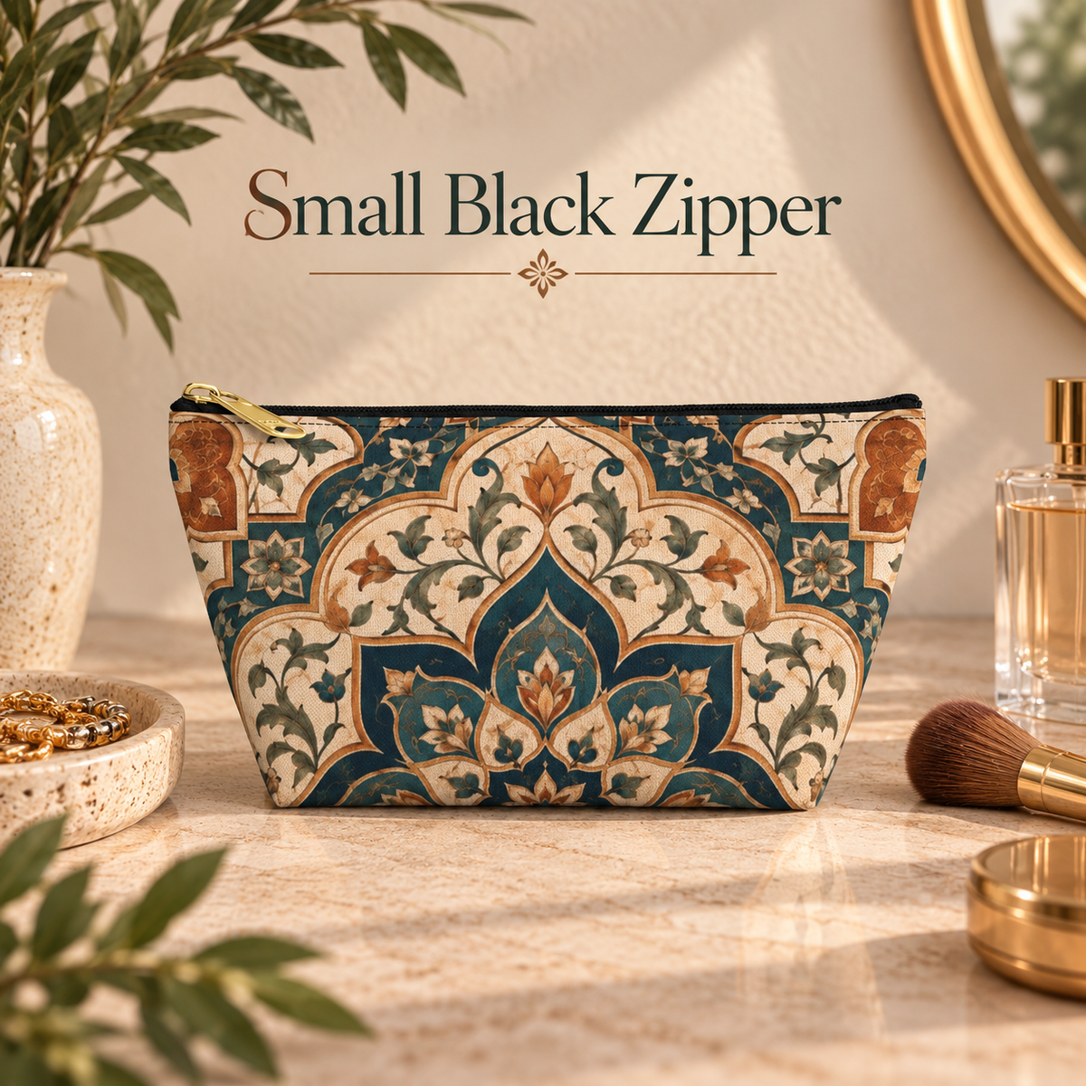 Elaborate Moroccan Makeup Bag