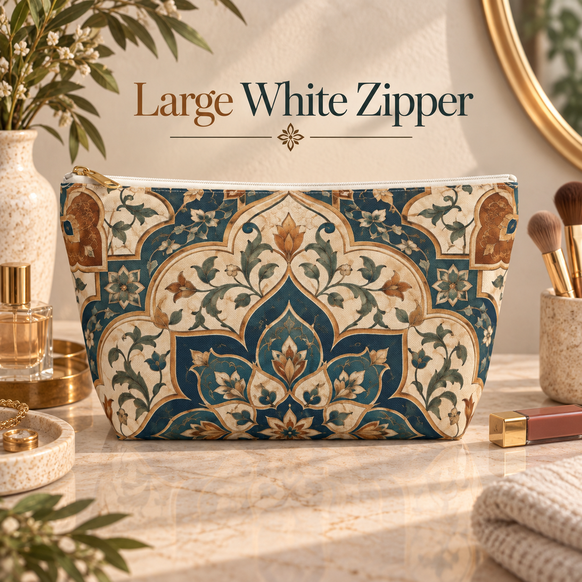 Elaborate Moroccan Makeup Bag
