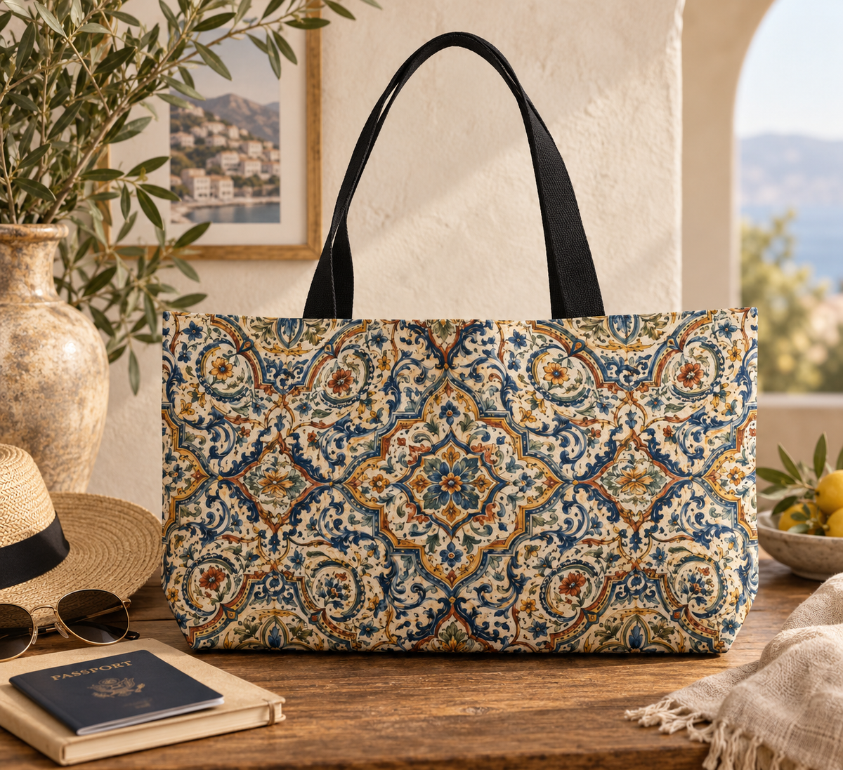 Exquisite Moroccan Weekender Bag