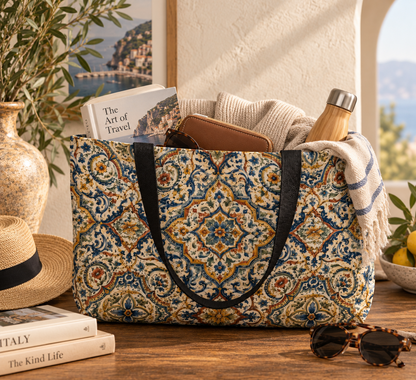 Exquisite Moroccan Weekender Bag