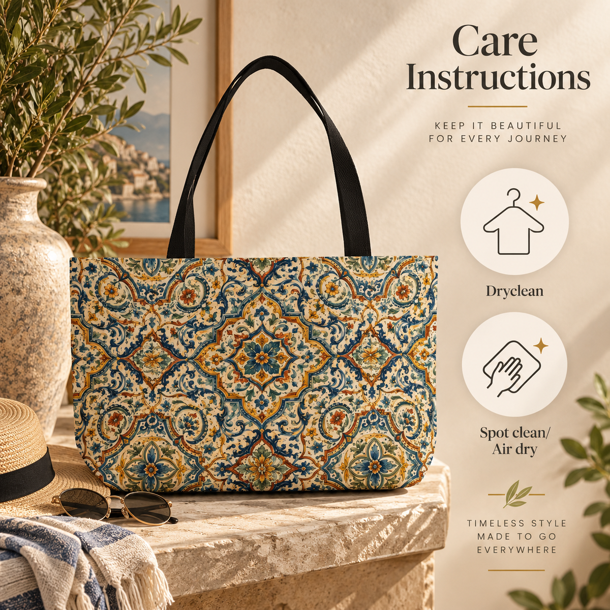 Exquisite Moroccan Weekender Bag