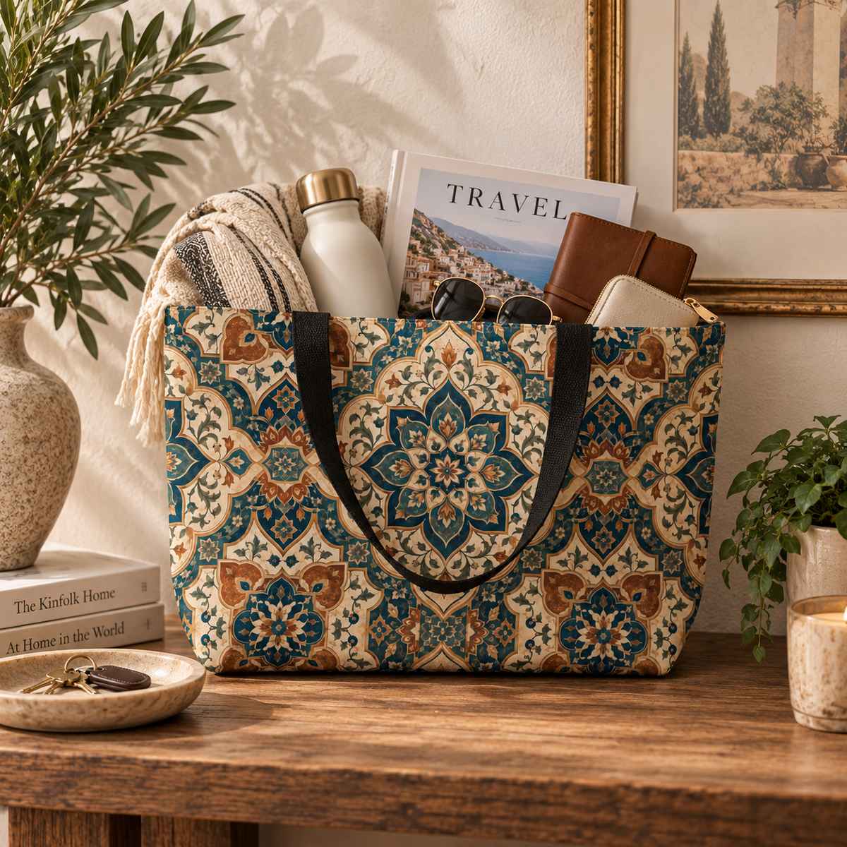 Elaborate Moroccan Weekender Bag