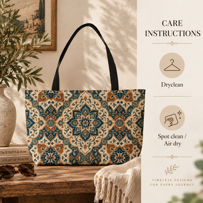 Elaborate Moroccan Weekender Bag