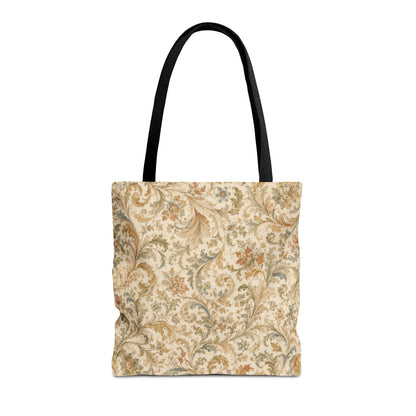 William Morris Floral Scroll Damask Full Art Tote Bag