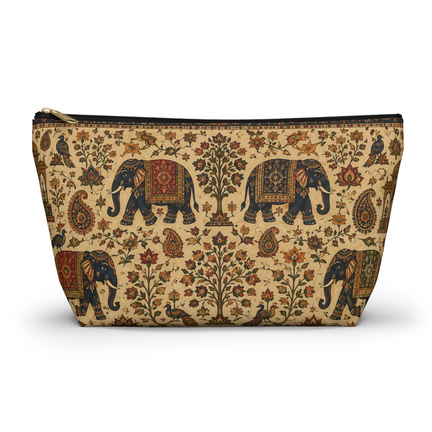 Indian Vintage Traditional Elephant Makeup Accessory Pouch