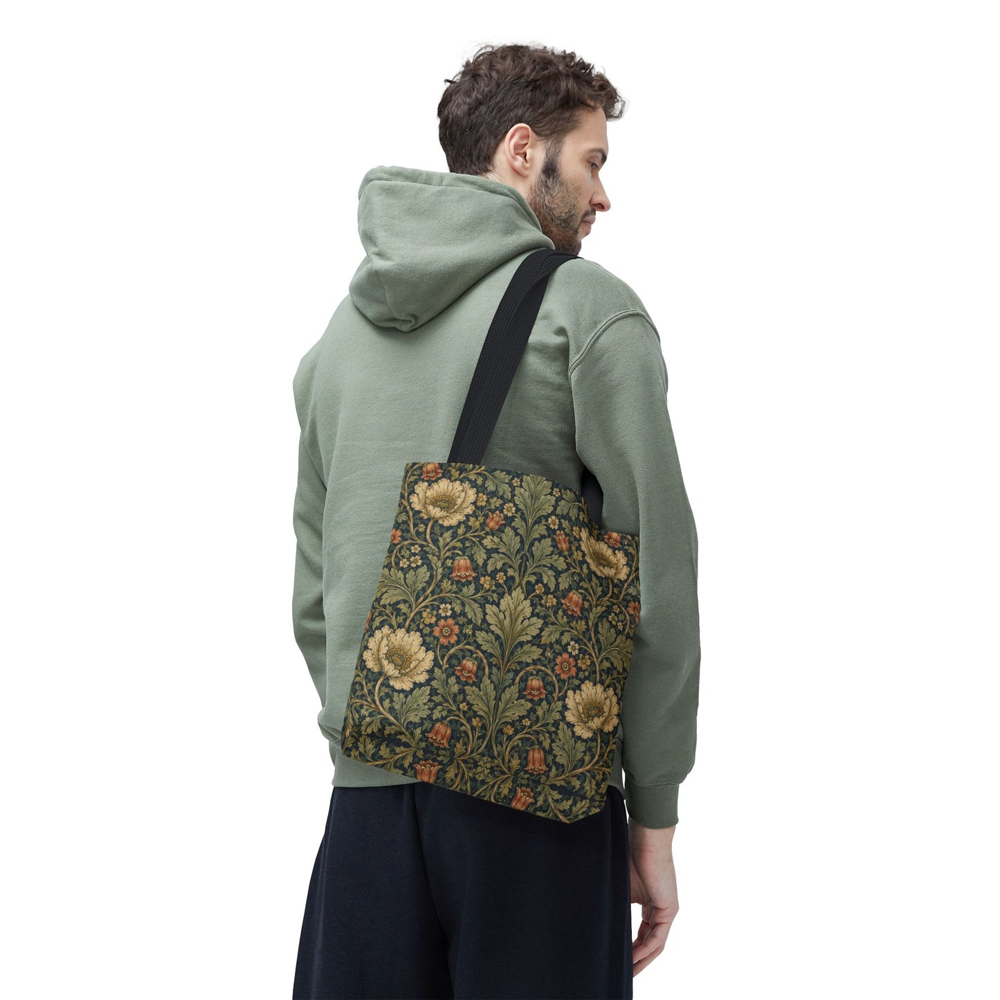 William Morris Vintage Botanical Full Art Tote Bag
