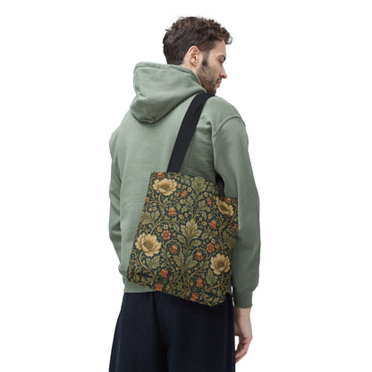 William Morris Vintage Botanical Full Art Tote Bag