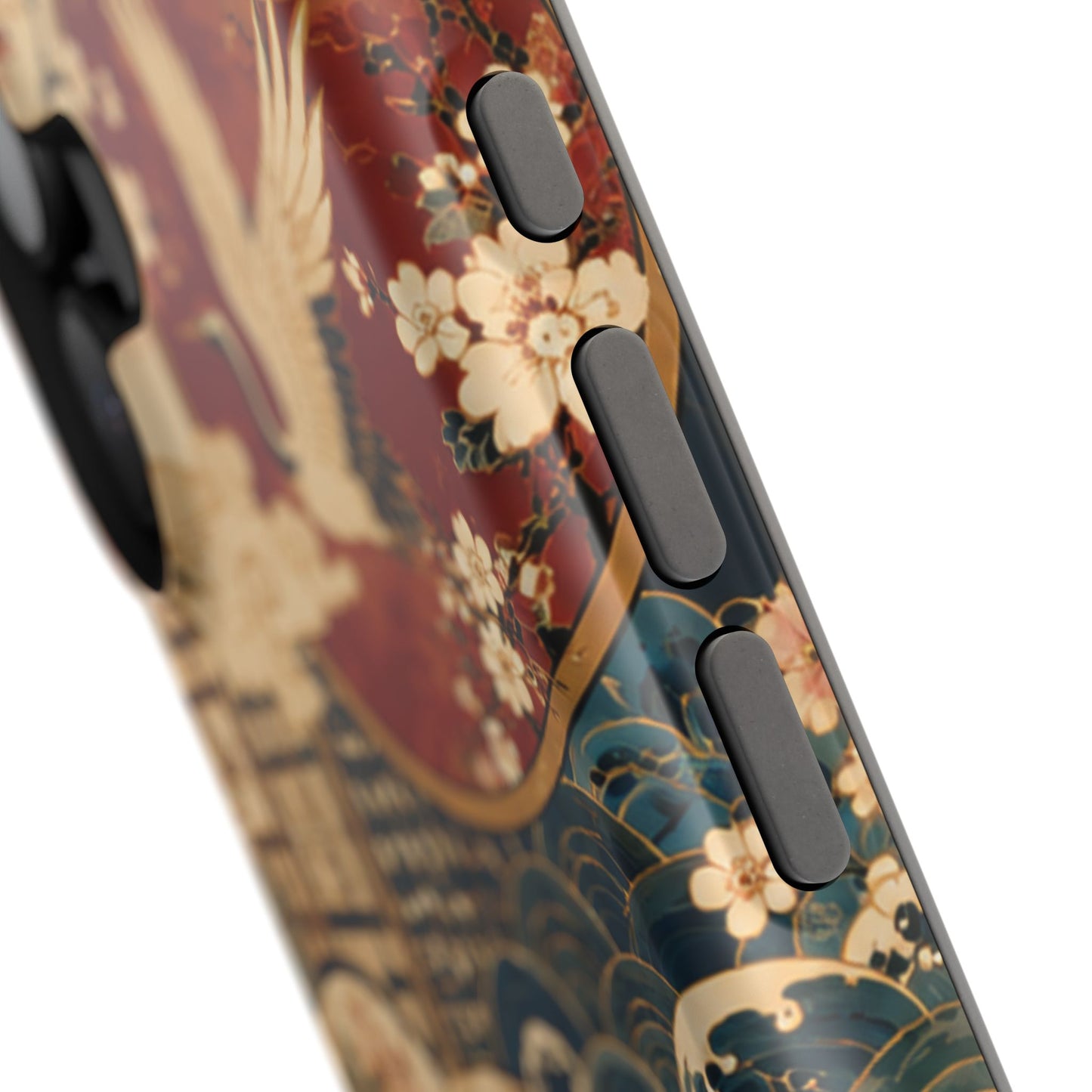 East Asian Floral iPhone Case | Magnetic Impact-Resistant Cases