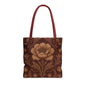 William Morris Floral Damask Rose Full Art Tote Bag