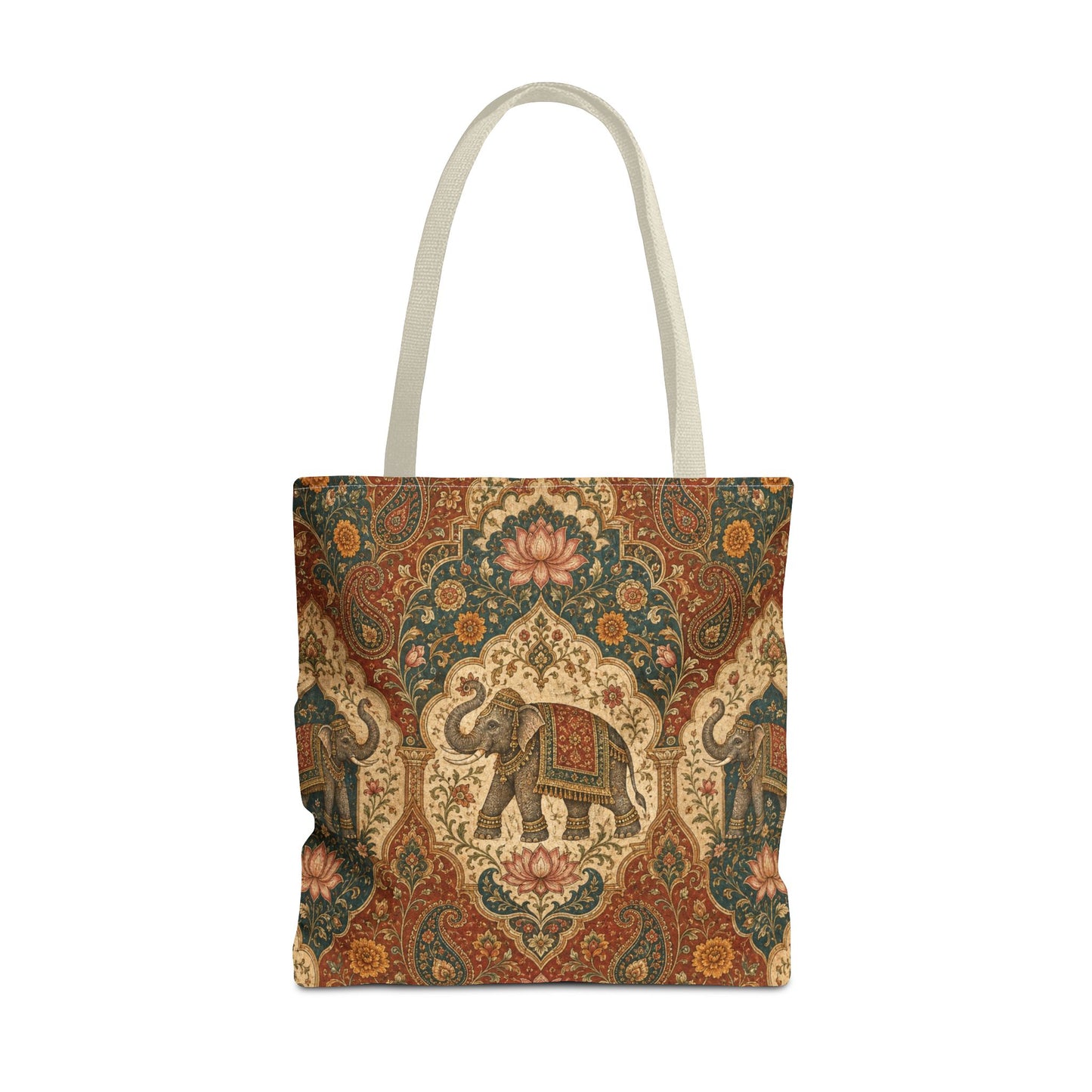 Indian Vintage Tapestry Full Art Tote Bag
