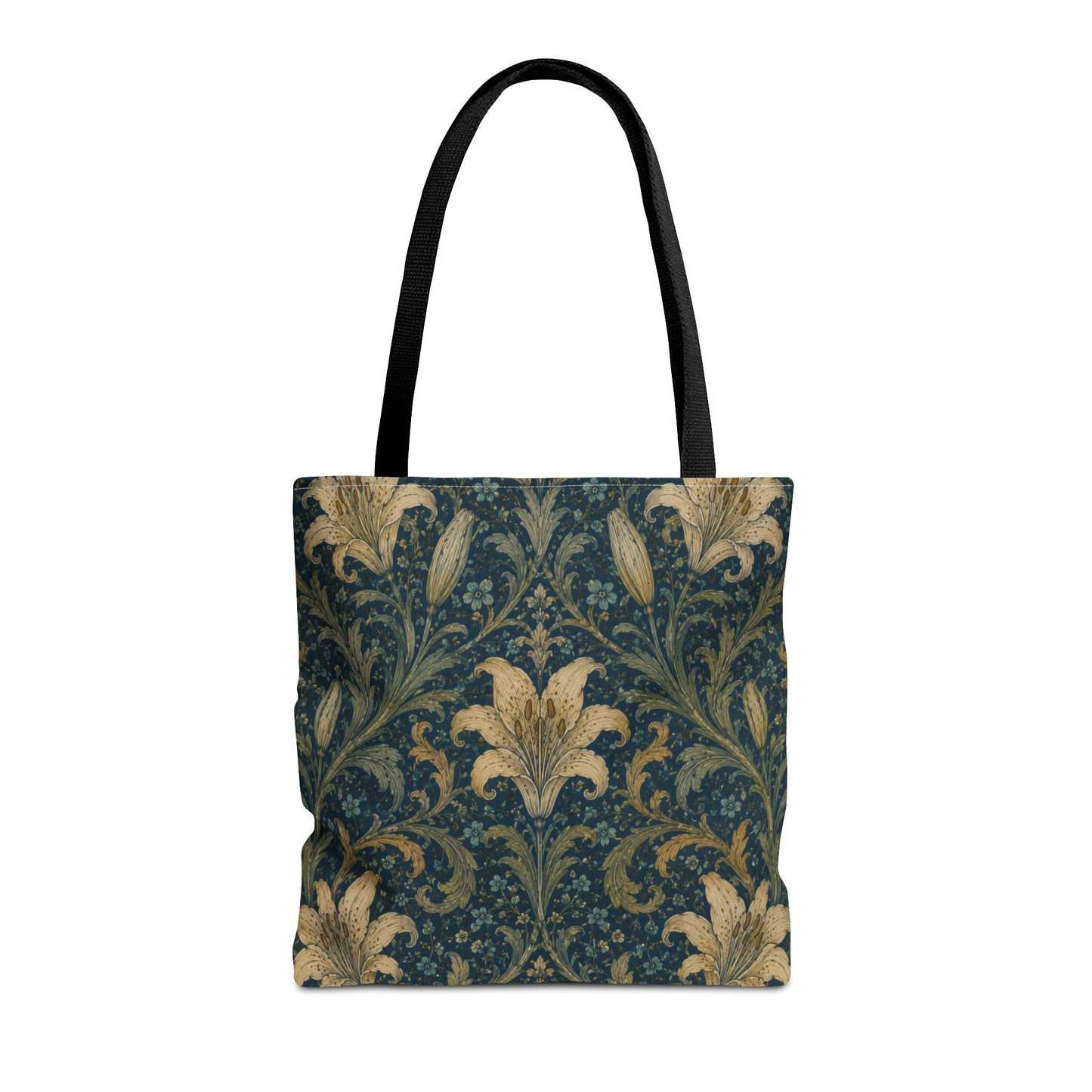 William Morris Damask Floral Full Art Tote Bag