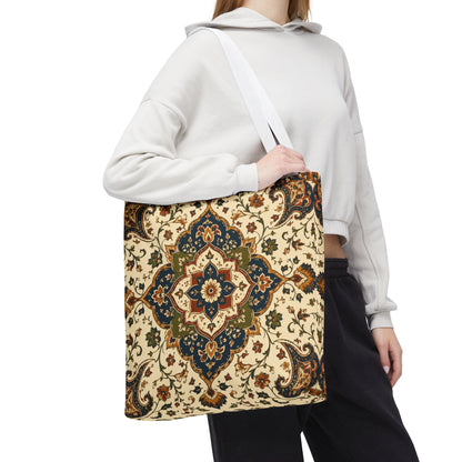 Indian Persian Vintage Full Art Tote Bag