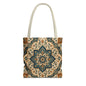 Full Art Elaborate Moroccan Canvas Tote Bag