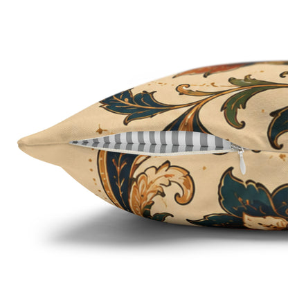 Indian Vintage Paisley Floral Throw Pillow Case Cover