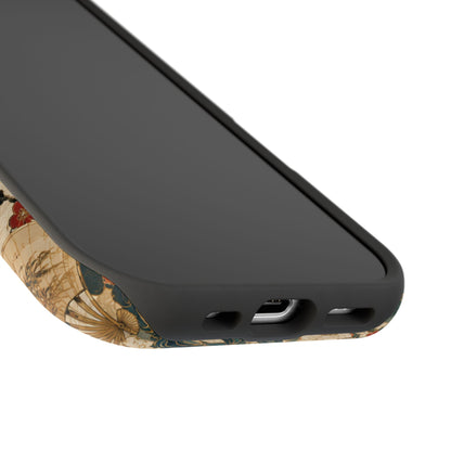 East Asian Vintage Landscape iPhone Case | Magnetic Impact-Resistant Case
