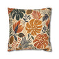 African Tribal Botanical Palm Pillow Case Cover
