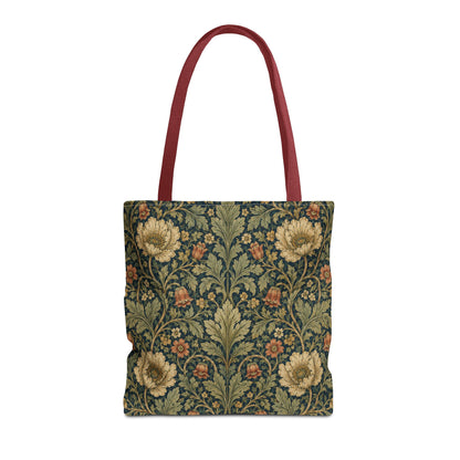 William Morris Vintage Botanical Full Art Tote Bag