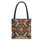 East Asian Mandala Full Art Tote Bag