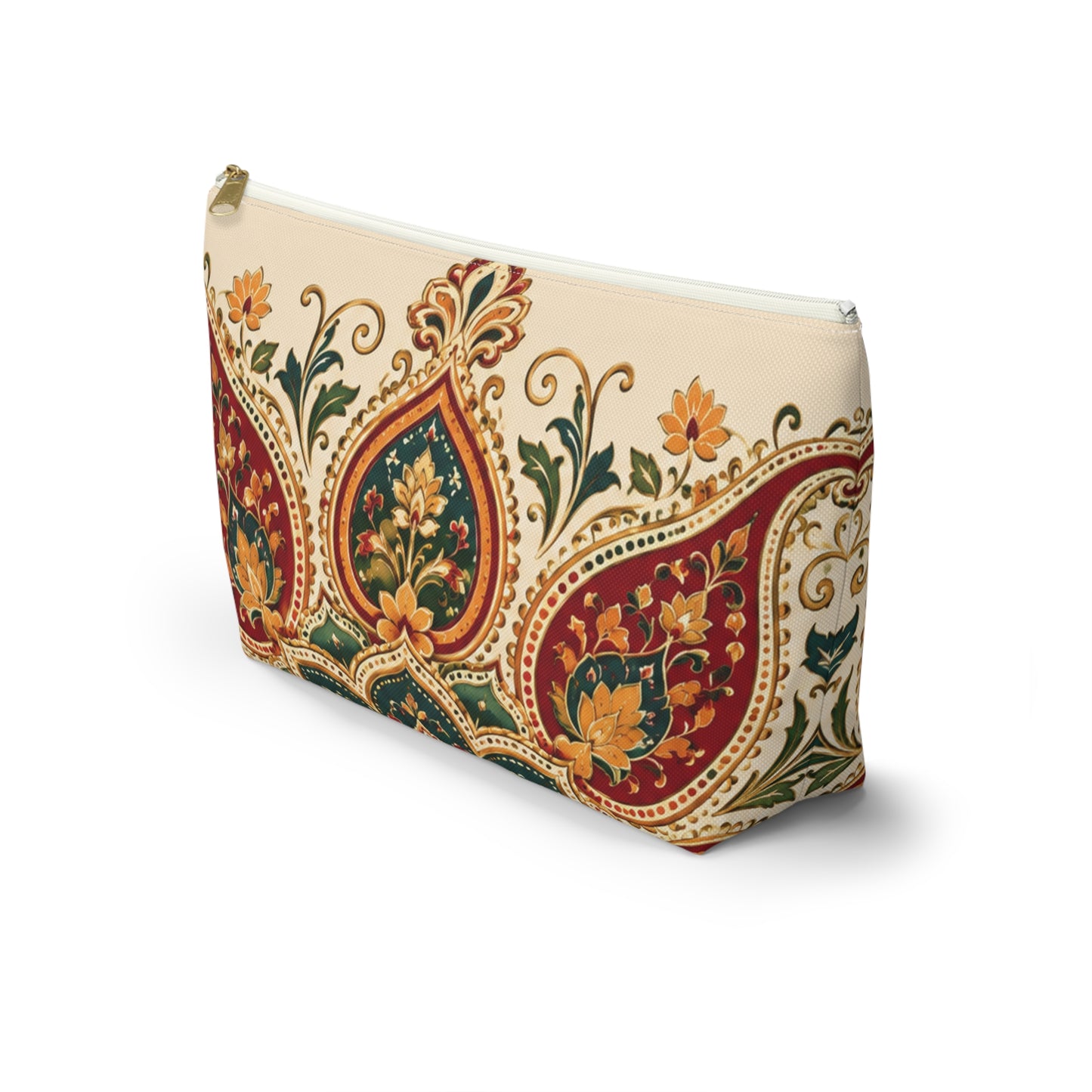 Indian Vintage Floral Mandala Makeup Pouch