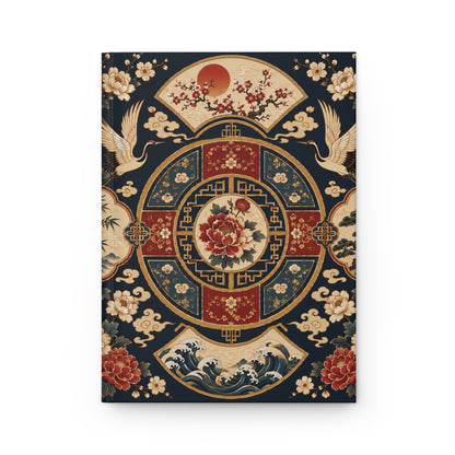 East Asian Mandala Hardcover Journal
