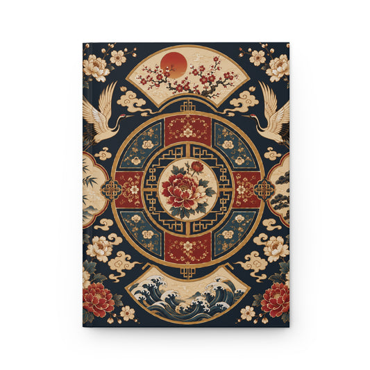 East Asian Mandala Hardcover Journal