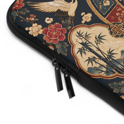 East Asian Oriental Medallion Laptop Sleeve Case