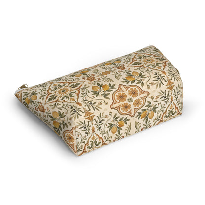 Mediterranean Moroccan Lemon Makeup Bag