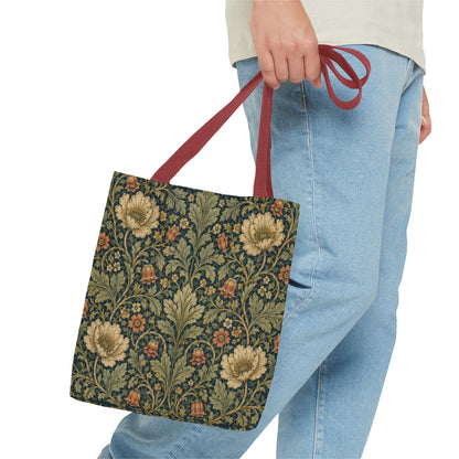 William Morris Vintage Botanical Full Art Tote Bag