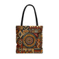 African Tribal Geometric Full Art Tote Bag
